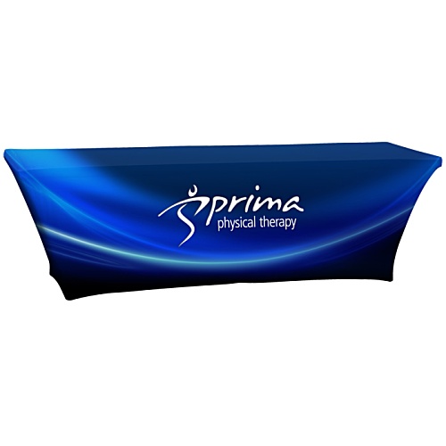 8ft Ultrafit Table Cloth - Open Back - Digital Print Main Image