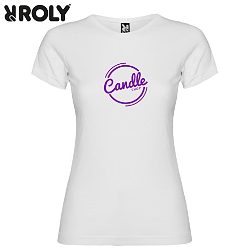 Jamaica Women's T-Shirt - Printed - White Main Image