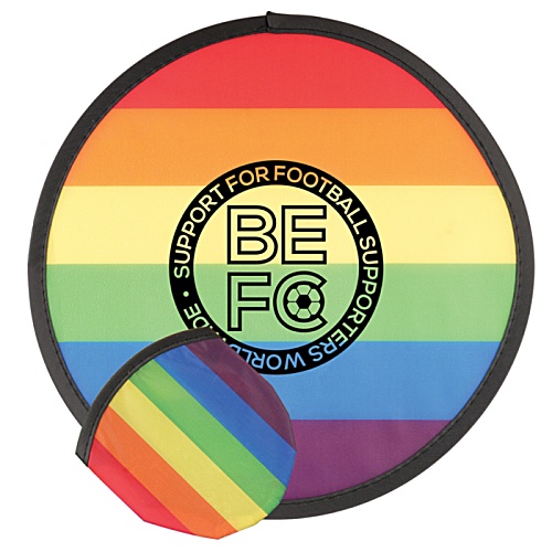 Rainbow Foldable Frisbee Main Image