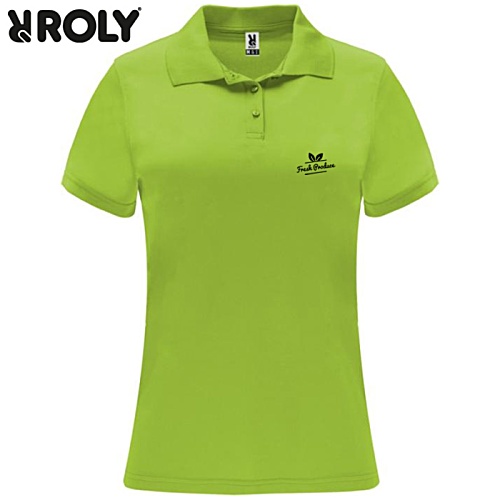 Monzha Women's Sport Polo - Printed Main Image