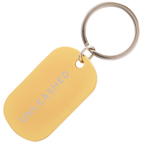 Dog Tag Keyring Main Image