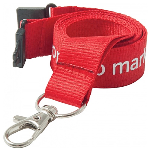 20mm Flat Polyester Lanyard - 10 Day Main Image