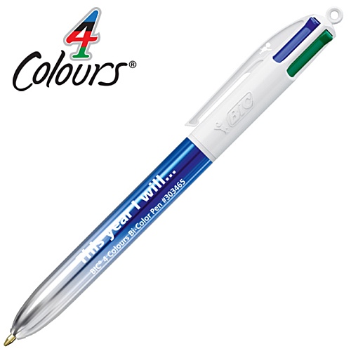 BIC® 4 Colours Bi-Color Pen Main Image