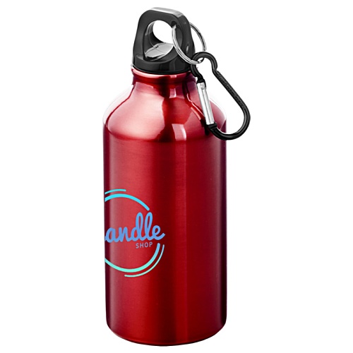 DISC Oregon 400ml Recycled Aluminium Bottle - Digital Wrap Main Image