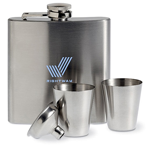 Hip Flask Gift Set Main Image