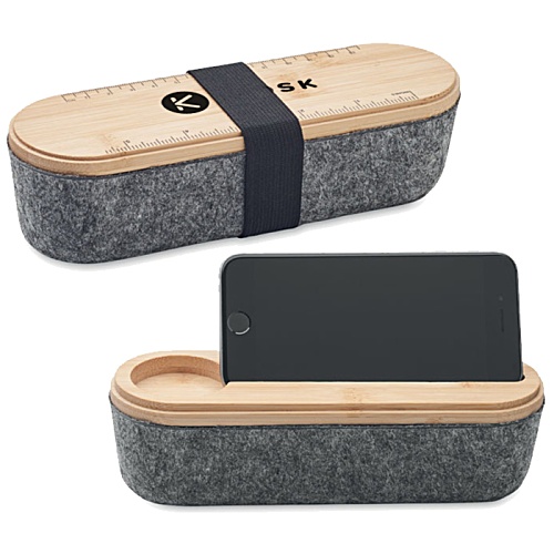 Bamboo Felt Pencil Case Main Image