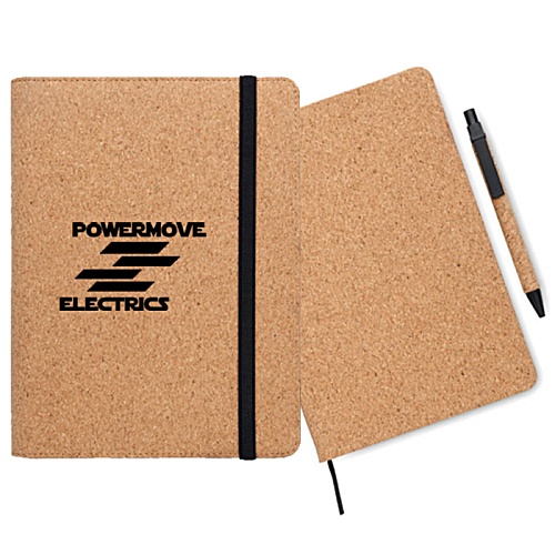 A5 Cork Portfolio & Notebook Main Image