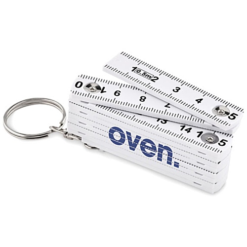 Folding Ruler Keyring Main Image