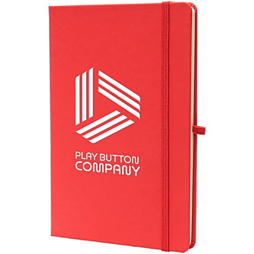 A5 Soft Touch Recycled Notebook - Printed Main Image