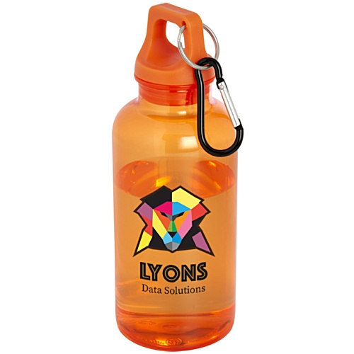 Oregon 400ml Recycled Sports Bottle - Transparent - Digital Wrap Main Image