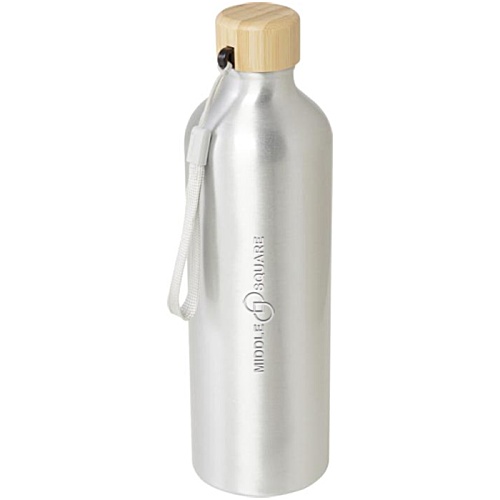 DISC Malpeza 770ml Recycled Aluminium Water Bottle - Engraved Main Image