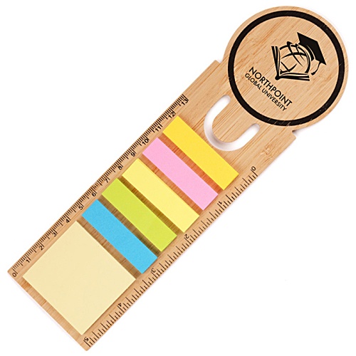 Bamboo Sticky Note Bookmark Main Image