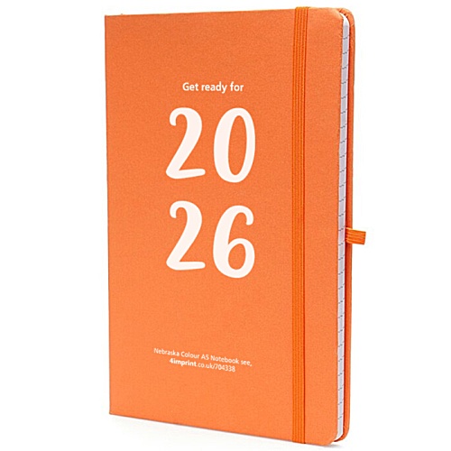 Nebraska Colour A5 Notebook - Printed Main Image