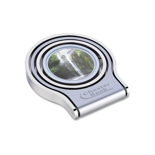 Additional Image 1 - a silver object with a white background