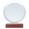 View Image 3 of 5 of 150mm Crystal Circle Award