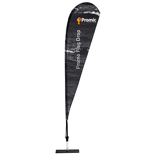 Additional Image 1 - a black flag with white text