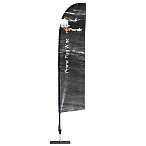 Additional Image 1 - a black flag on a white background