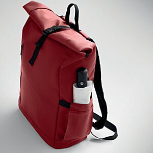 Additional Image 12 - a red backpack with black straps
