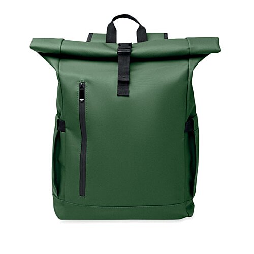 Additional Image 6 - a green backpack with a black strap