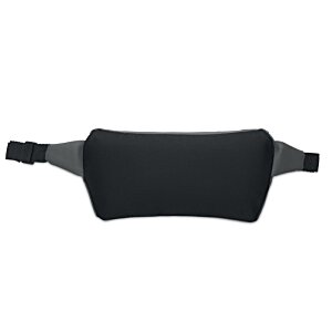 Additional Image 4 - a black belt with a black strap