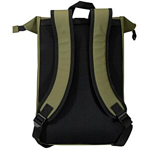 Additional Image 2 - a black and green backpack