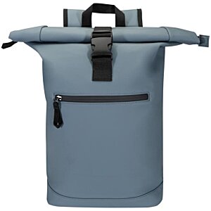 Additional Image 5 - a blue bag with a black zipper