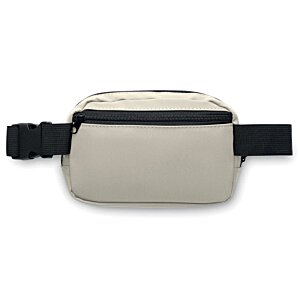 Additional Image 2 - a white and black belt bag