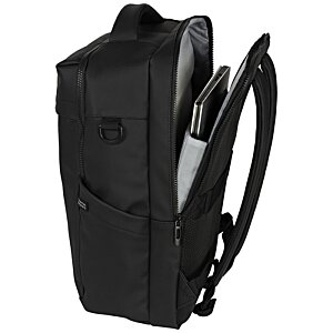Additional Image 2 - a black backpack with a pen in it