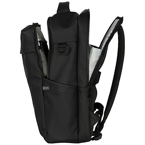 Additional Image 4 - a black backpack with a strap