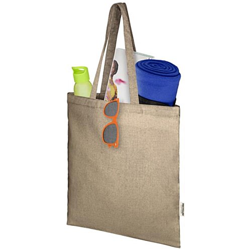 Additional Image 3 - a tan bag with items in it