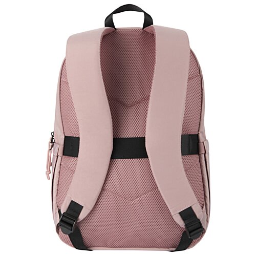 Additional Image 1 - a pink backpack with black straps