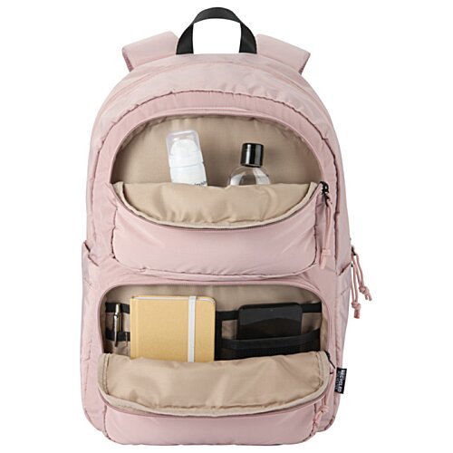 Additional Image 2 - a pink backpack with a window