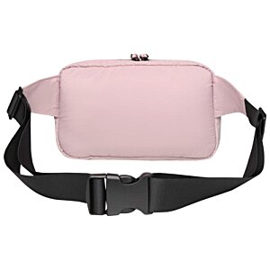 Additional Image 1 - a pink bag with black straps