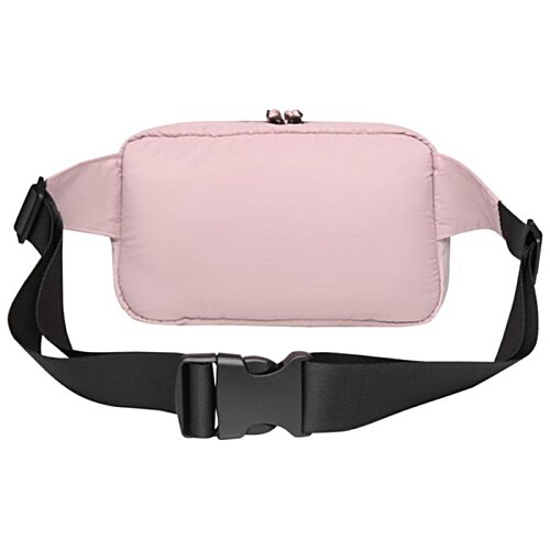 Additional Image 1 - a pink bag with black straps