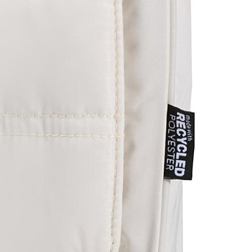 Additional Image 6 - a white pillow with a black label