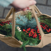 Additional Thumbnail Image 3 - a hand holding a bag with flowers