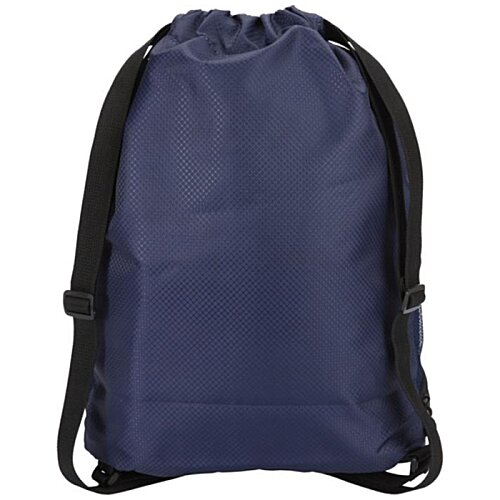 Additional Image 3 - a blue backpack with black straps