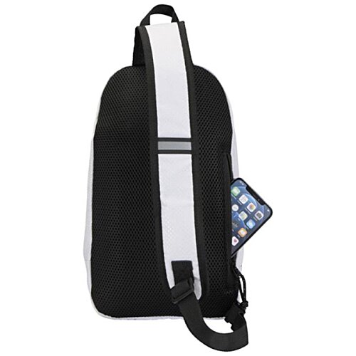Additional Image 3 - a black and white backpack