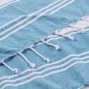 Additional Thumbnail Image 1 - a blue and white blanket