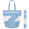 Additional Thumbnail Image 3 - a blue and white bag