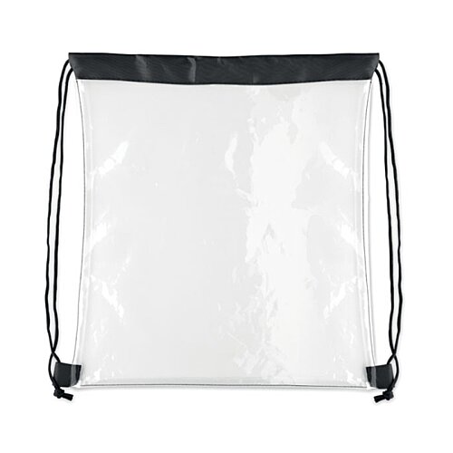 Additional Image 3 - a white bag with black trim