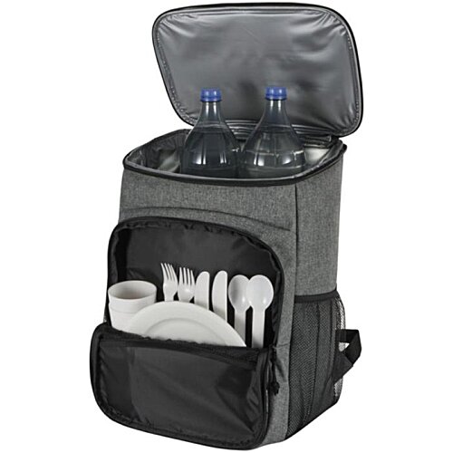 Tundra Recycled Picnic Cooler Backpack - Digital Print Image 5 of 7