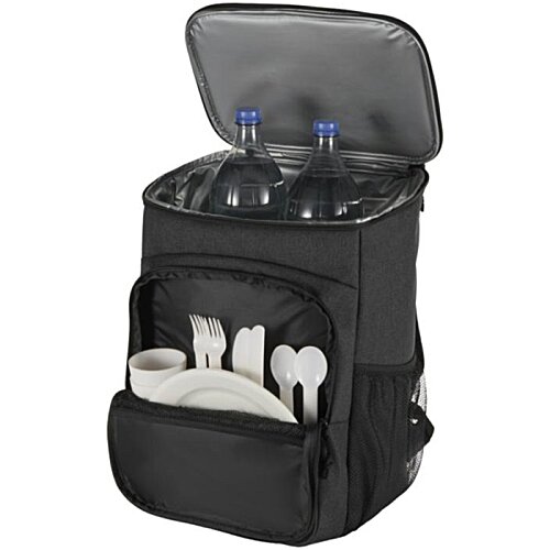 Tundra Recycled Picnic Cooler Backpack - Digital Print Image 6 of 7