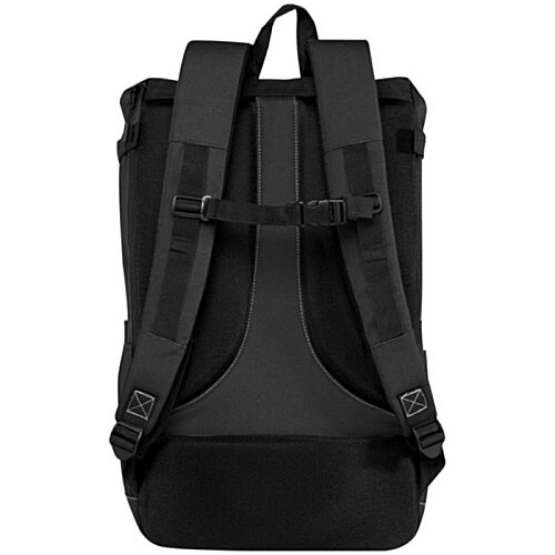 Additional Image 1 - a black backpack with straps