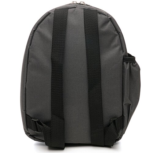 Additional Image 5 - a black backpack with stripes