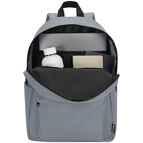 Additional Image 8 - a backpack with a bottle and other items inside
