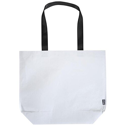 Additional Image 2 - a white bag with black handles