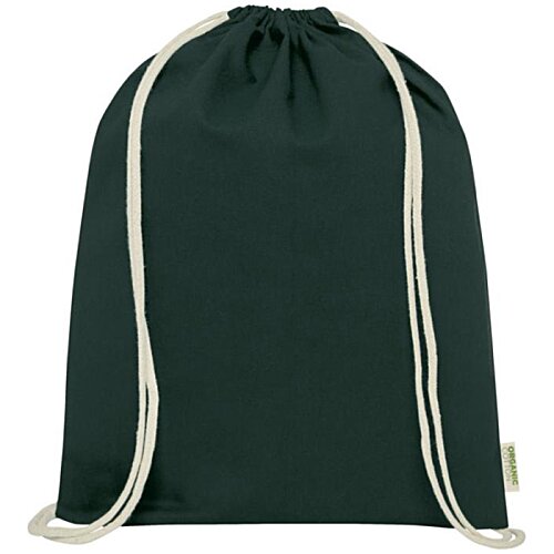 Additional Image 2 - a green bag with white trim