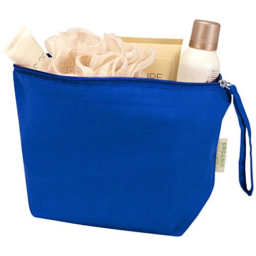Additional Image 3 - a blue bag with a white object in it