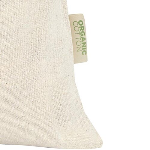 Additional Image 1 - a white pillow with green label